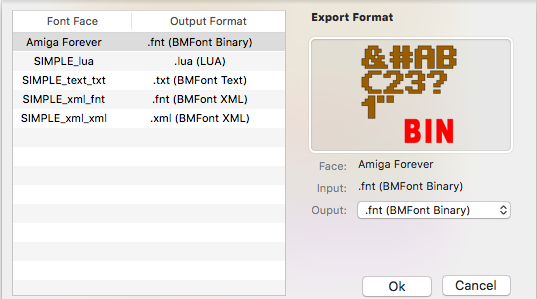 Output Options